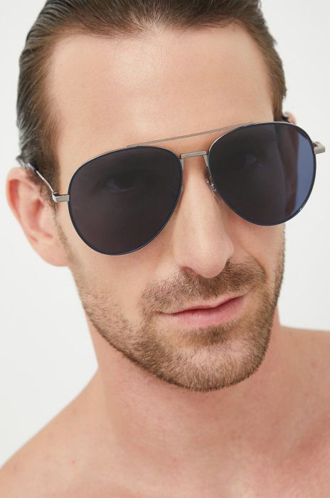 Сонцезахисні окуляри Tommy Hilfiger чоловічі колір синій (2577624)