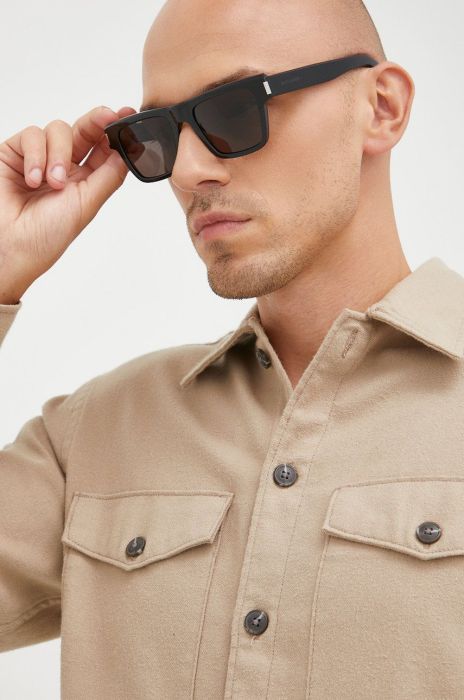 Сонцезахисні окуляри Saint Laurent чоловічі колір чорний (2477336)