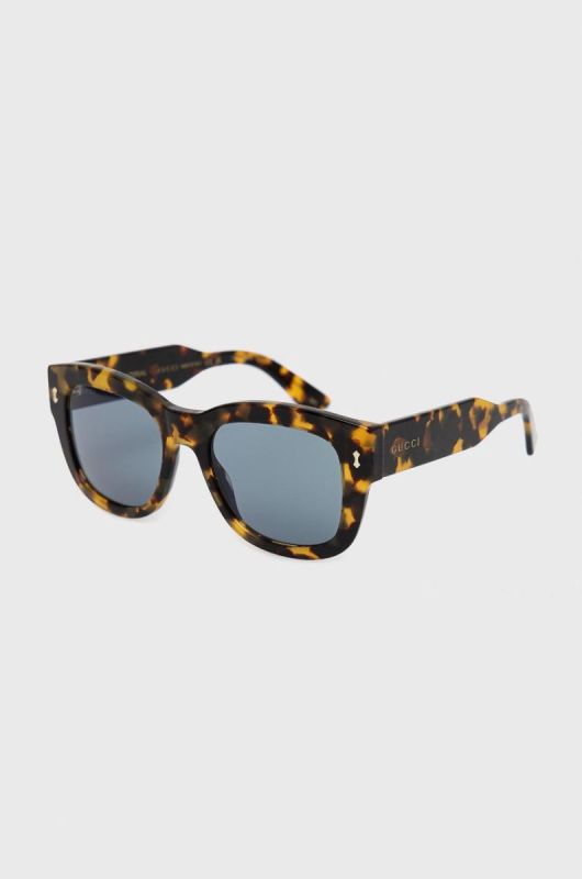 Сонцезахисні окуляри Gucci чоловічі колір коричневий (2547044) фото 2