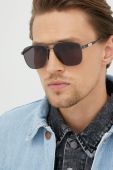 Сонцезахисні окуляри Gucci чоловічі колір сірий (2477358)