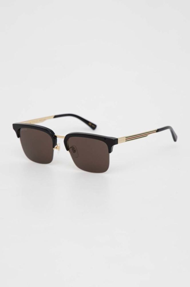 Сонцезахисні окуляри Gucci GG1226S чоловічі колір чорний фото 2
