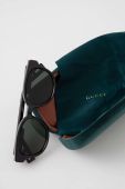 Сонцезахисні окуляри Gucci GG1237S чоловічі колір чорний