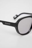 Сонцезахисні окуляри Gucci GG1239S чоловічі колір чорний