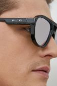 Сонцезахисні окуляри Gucci GG1239S чоловічі колір чорний