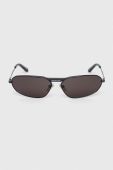 Сонцезахисні окуляри Balenciaga BB0245S чоловічі колір чорний