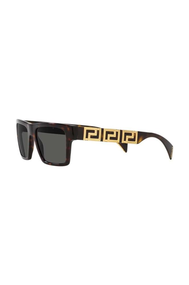 Сонцезахисні окуляри Versace чоловічі колір коричневий (3228695) фото 4