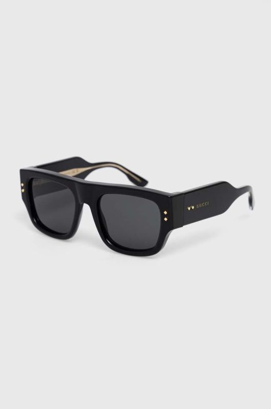 Сонцезахисні окуляри Gucci чоловічі колір чорний (3166051) фото 2