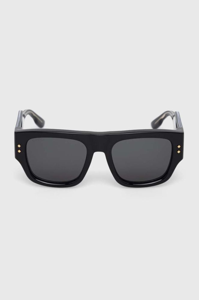 Сонцезахисні окуляри Gucci чоловічі колір чорний (3166051) фото 3