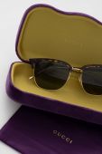 Сонцезахисні окуляри Gucci чоловічі колір коричневий (3190110)