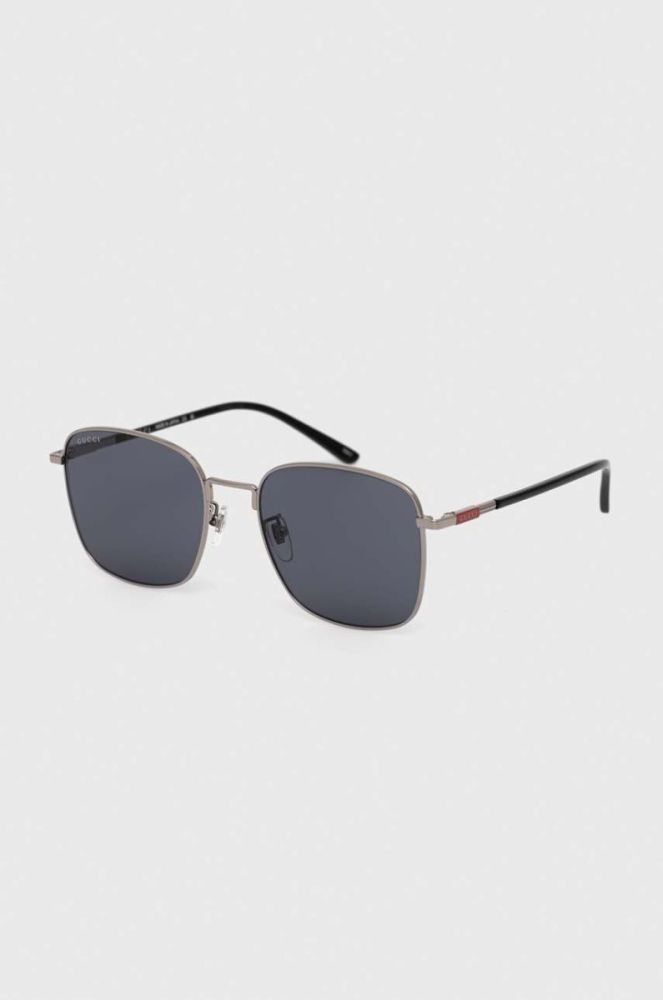 Сонцезахисні окуляри Gucci чоловічі колір сірий (3169297) фото 2