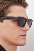 Сонцезахисні окуляри Alexander McQueen чоловічі колір чорний (3166053)