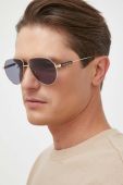 Сонцезахисні окуляри Gucci чоловічі колір золотий (3312683)