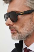 Сонцезахисні окуляри Bottega Veneta чоловічі колір чорний