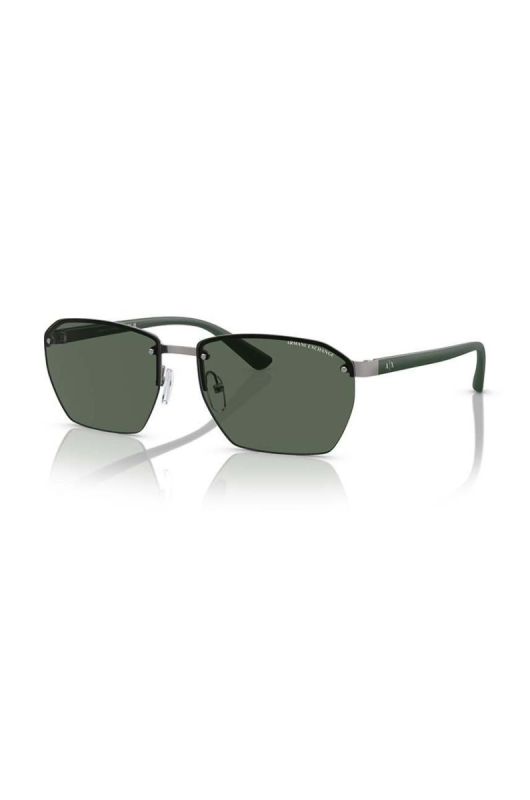 Сонцезахисні окуляри Armani Exchange чоловічі колір зелений (3637600) фото 2