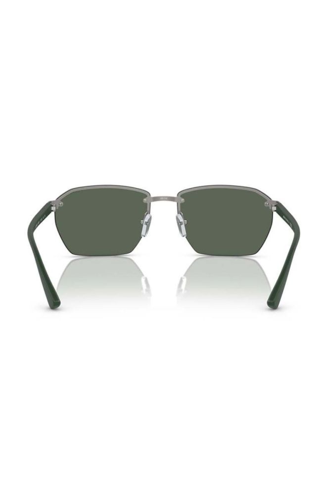 Сонцезахисні окуляри Armani Exchange чоловічі колір зелений (3637600) фото 4