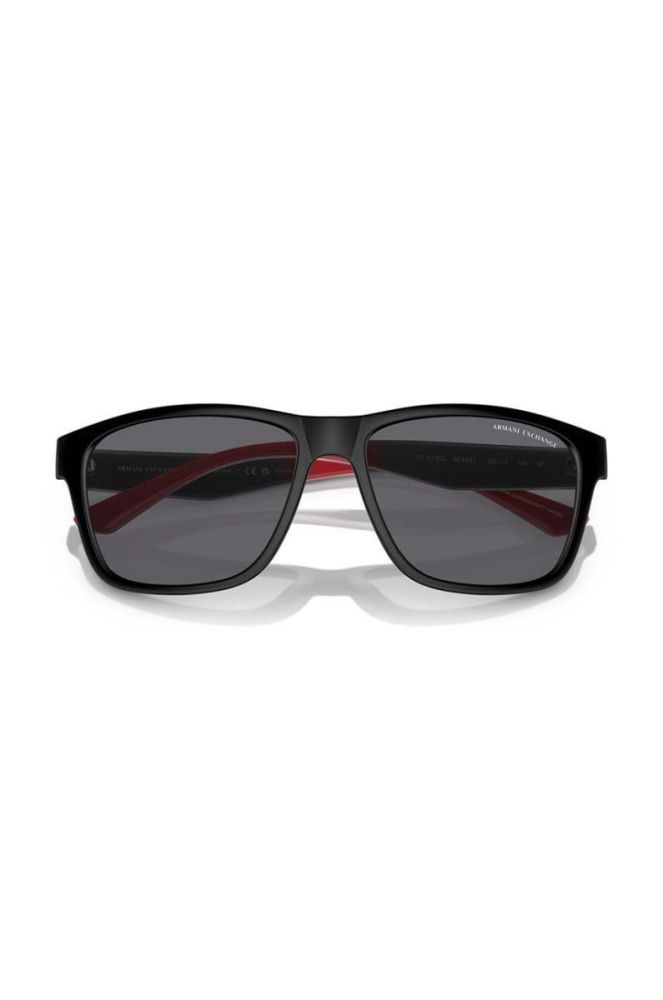 Сонцезахисні окуляри Armani Exchange чоловічі колір сірий (3637601) фото 6