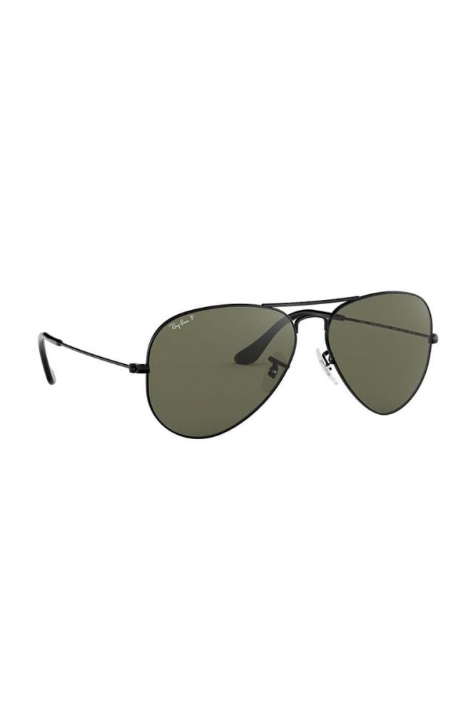 Ray-Ban - Окуляри Aviator Classic колір чорний фото 3
