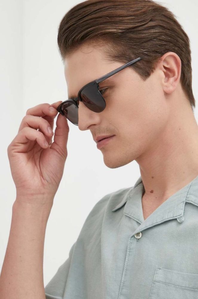 Ray-Ban - Сонцезахисні окуляри 0RB3016.1305B1.51 колір чорний фото 11