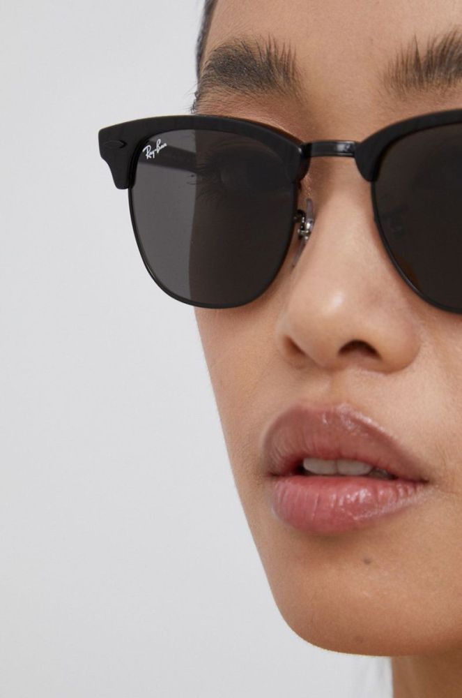 Ray-Ban - Сонцезахисні окуляри 0RB3016.1305B1.51 колір чорний фото 10