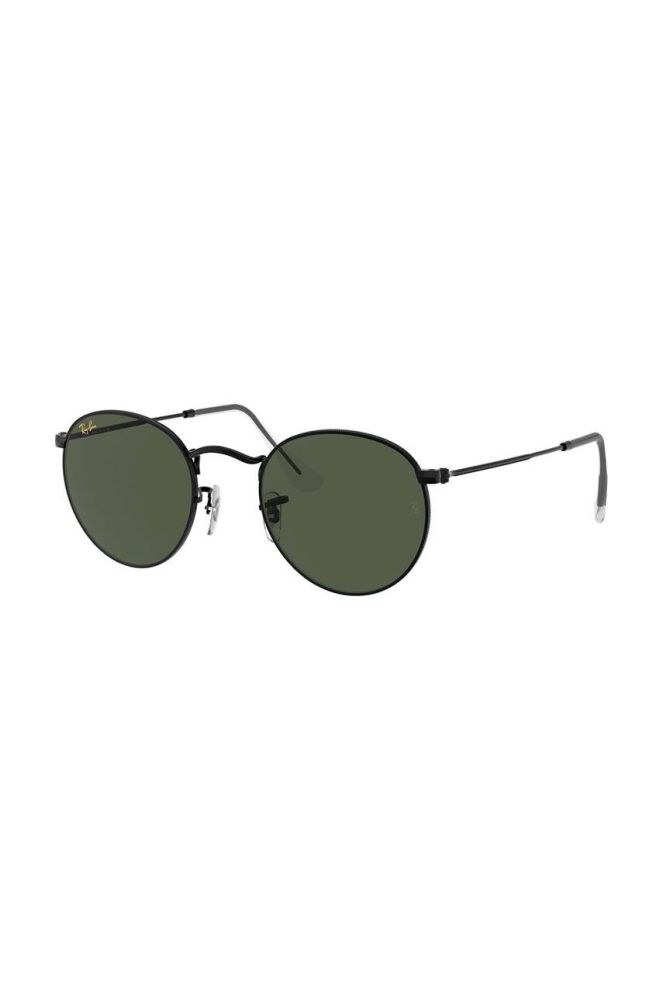 Ray-Ban Окуляри ROUND колір чорний