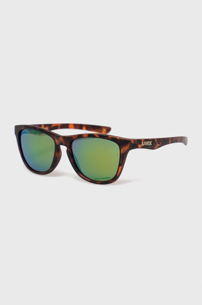 Сонцезахисні окуляри Uvex Lgl 48 Cv колір помаранчевий
