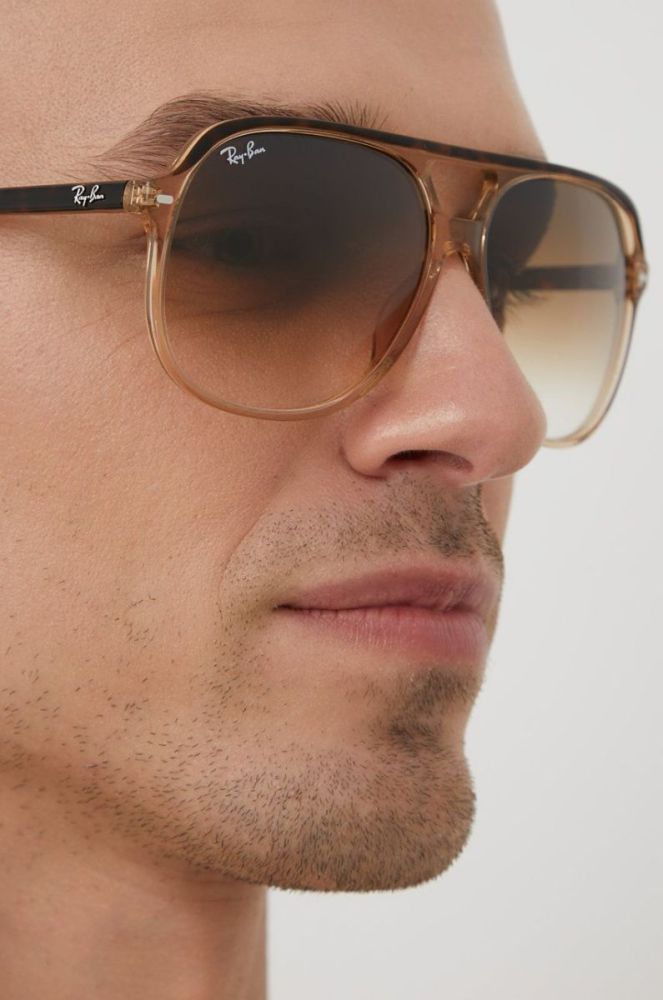Солнцезащитные очки Ray-Ban цвет коричневый (1817390) фото 7