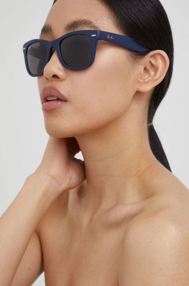 Солнцезащитные очки Ray-Ban цвет голубой (1817408) фото 6