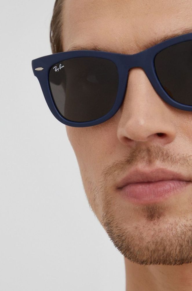 Солнцезащитные очки Ray-Ban цвет голубой (1817408) фото 8