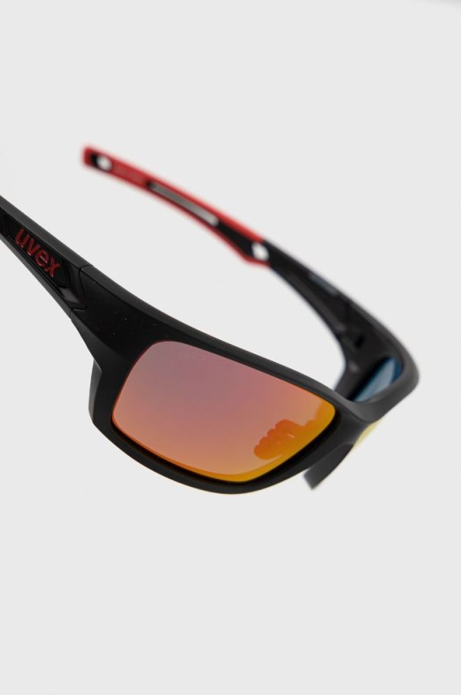 Сонцезахисні окуляри Uvex Sportstyle 232 P колір чорний фото 3