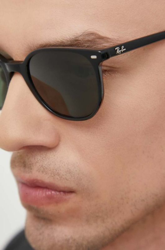 Сонцезахисні окуляри Ray-Ban колір чорний фото 6