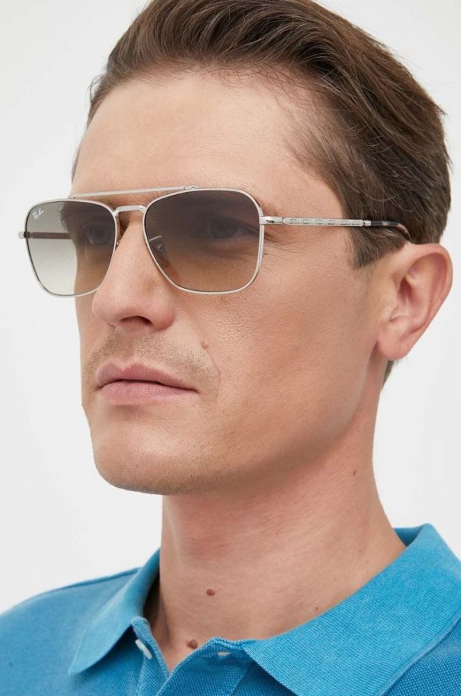 Сонцезахисні окуляри Ray-Ban колір сірий (2236690) фото 2
