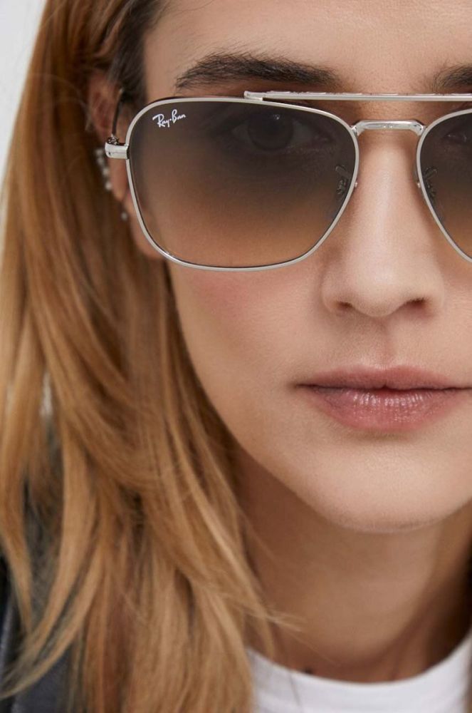 Сонцезахисні окуляри Ray-Ban колір сірий (2236690) фото 8