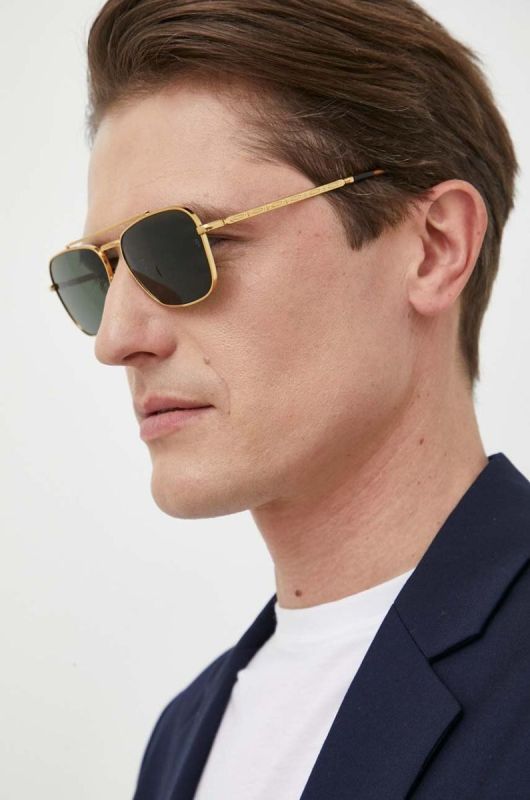 Сонцезахисні окуляри Ray-Ban колір золотий (2205225) фото 2