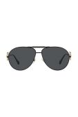 Сонцезахисні окуляри Versace колір чорний