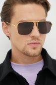 Сонцезахисні окуляри Bottega Veneta колір золотий