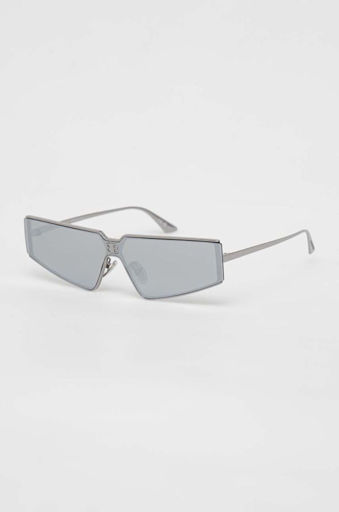 Сонцезахисні окуляри Balenciaga колір срібний