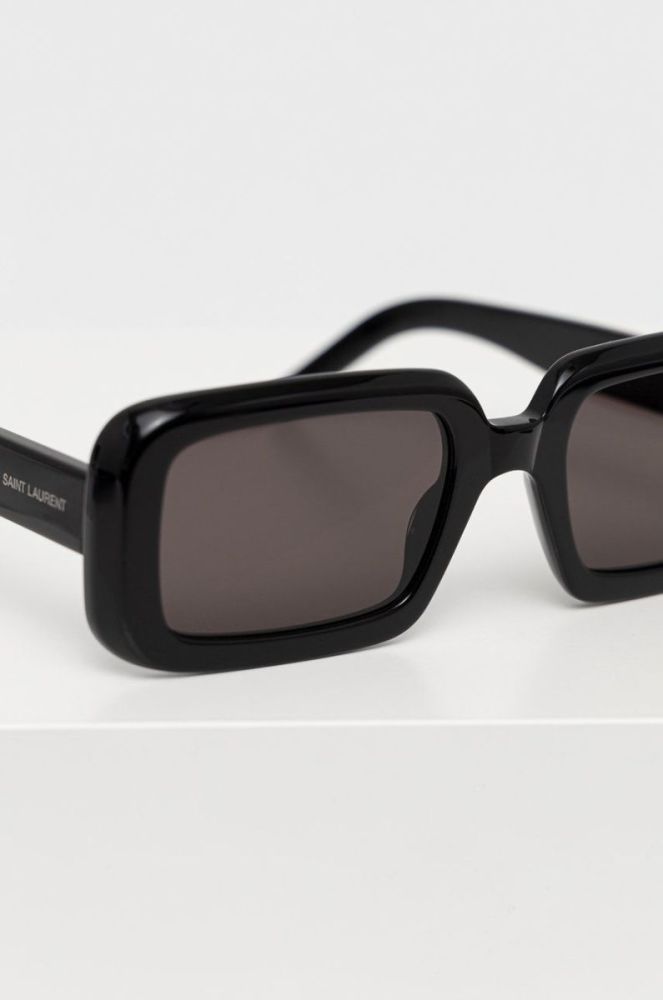 Сонцезахисні окуляри Saint Laurent колір чорний (2547046) фото 4