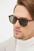 Сонцезахисні окуляри Saint Laurent колір коричневий (2477381)