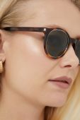 Сонцезахисні окуляри Saint Laurent колір коричневий (2477381)