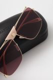 Сонцезахисні окуляри Alexander McQueen колір золотий (2477396)