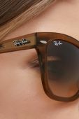 Сонцезахисні окуляри Ray-Ban колір коричневий (2814346)