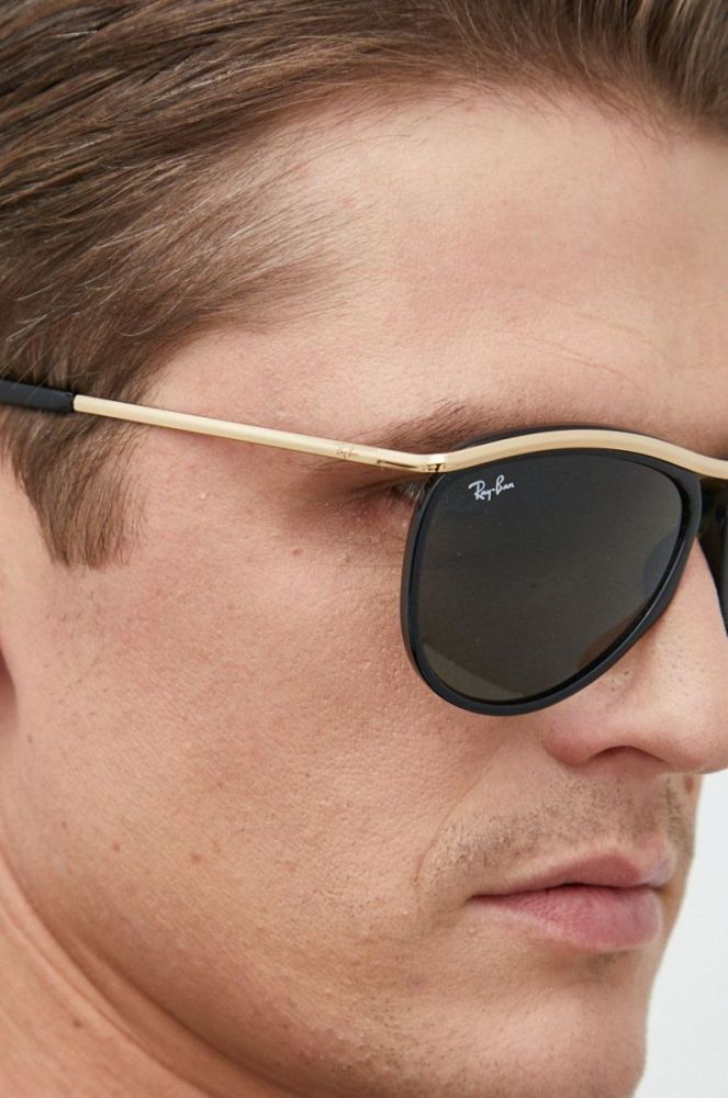 Сонцезахисні окуляри Ray-Ban колір золотий (2766841) фото 8