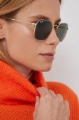 Сонцезахисні окуляри Ray-Ban колір золотий (2764553)