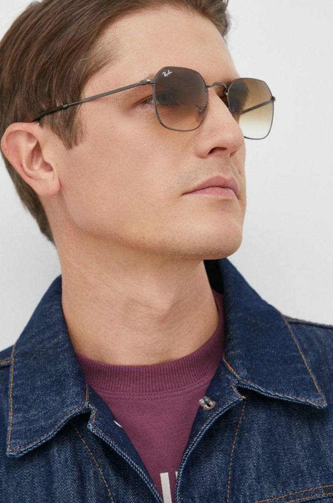 Сонцезахисні окуляри Ray-Ban колір срібний (2764557) фото 8