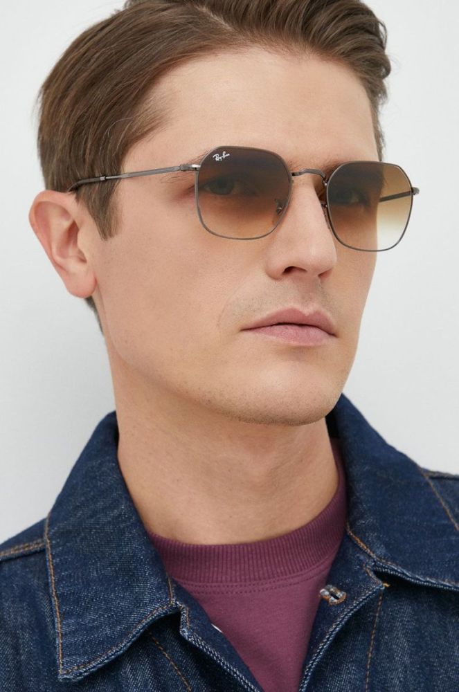 Сонцезахисні окуляри Ray-Ban колір срібний (2764557) фото 9