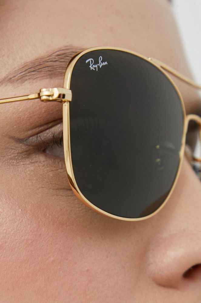 Сонцезахисні окуляри Ray-Ban колір золотий (2884317) фото 10