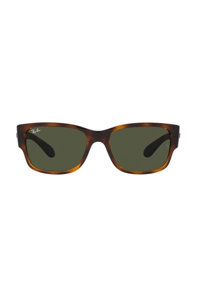 Сонцезахисні окуляри Ray-Ban RB4388 колір коричневий фото 2