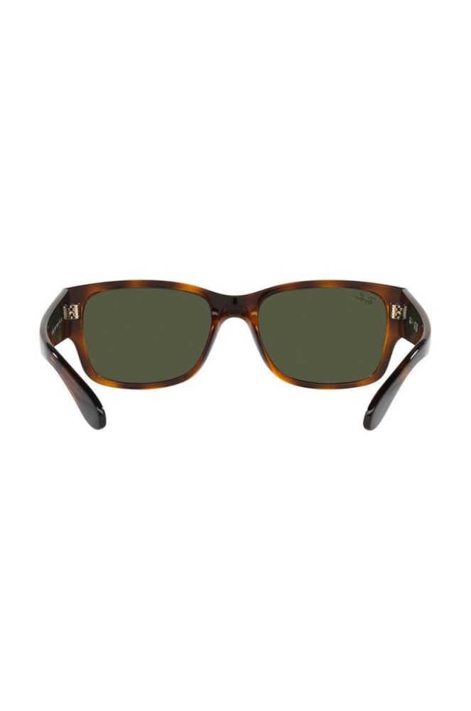 Сонцезахисні окуляри Ray-Ban RB4388 колір коричневий фото 6