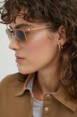 Сонцезахисні окуляри Ray-Ban 0RB4416 колір бежевий