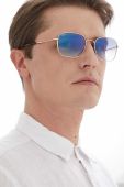 Сонцезахисні окуляри Ray-Ban колір бежевий (3226969)
